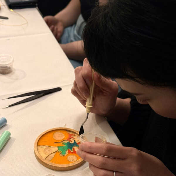Work made by Giny Chen in the workshop